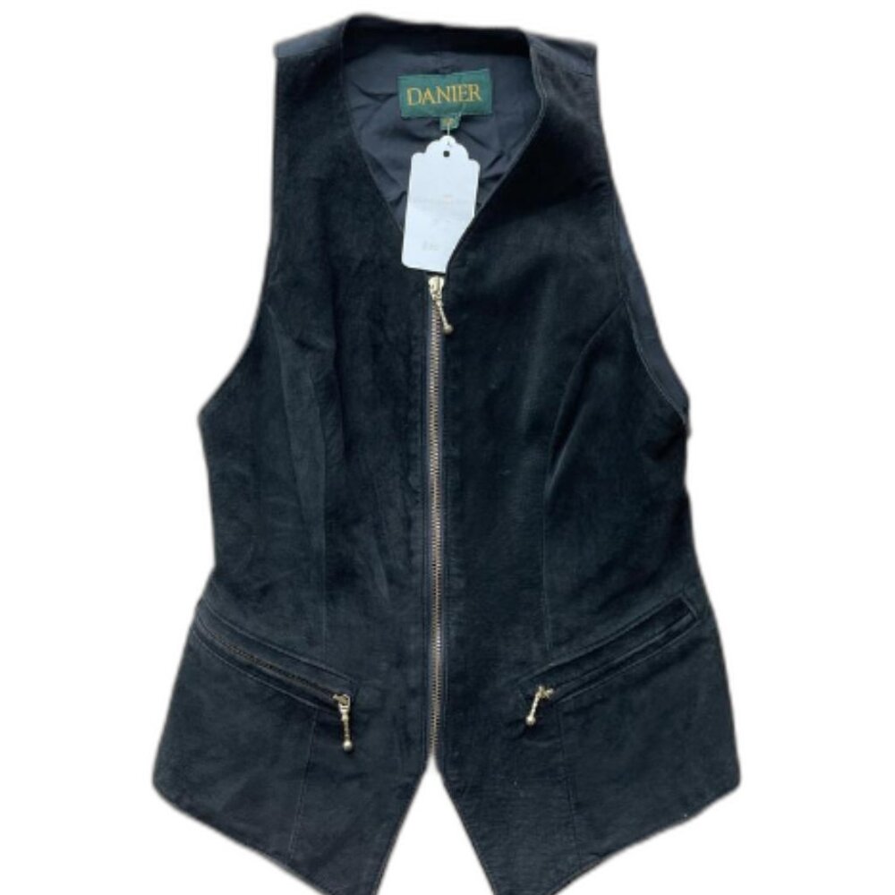 Vintage Suede Danier Vest